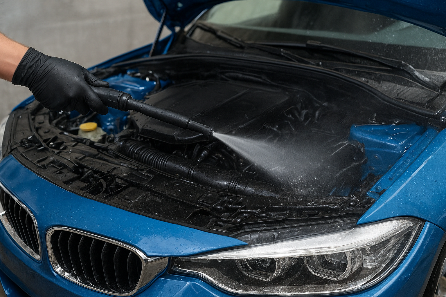 Čišćenje motornog prostora